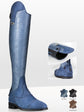 Blue Tall Boots