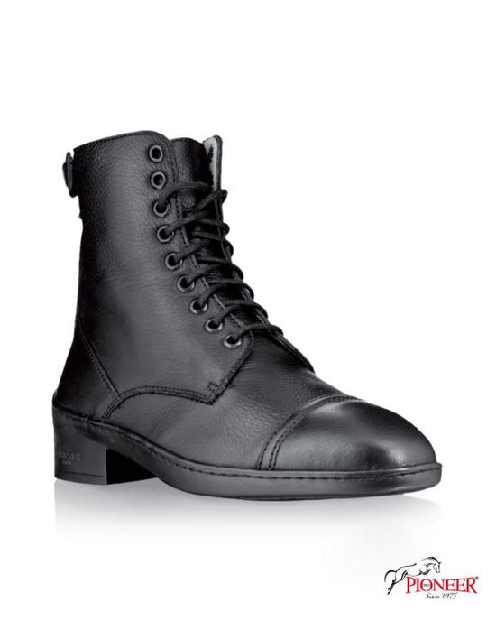 Leather Lace Jodhpur boots 
