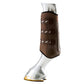 Brown breathable dressage boots