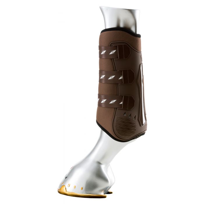 Brown Dressage Brushing Boots