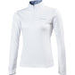 White equestrian polo shirt for girls