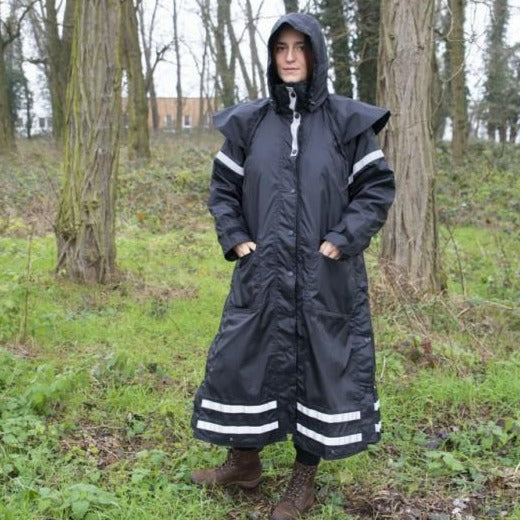 Long Riding Rain Coat