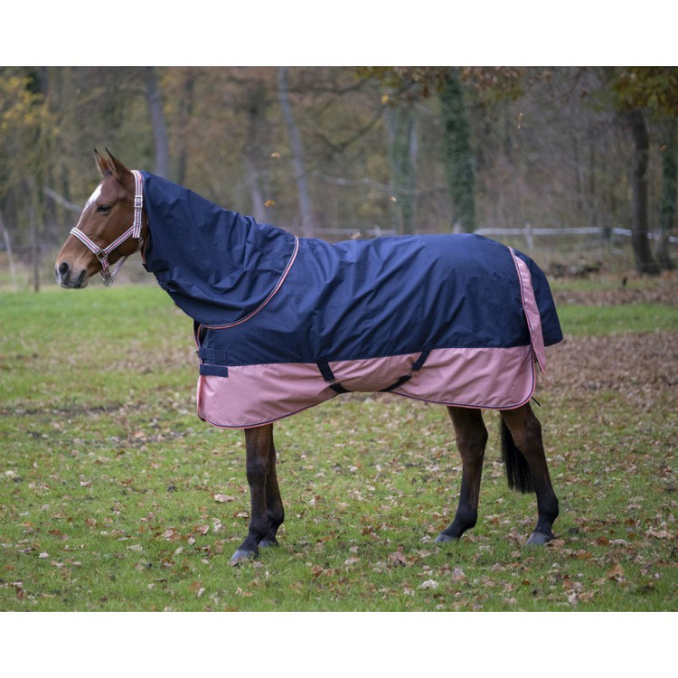 pink and navy neck rug 0 g