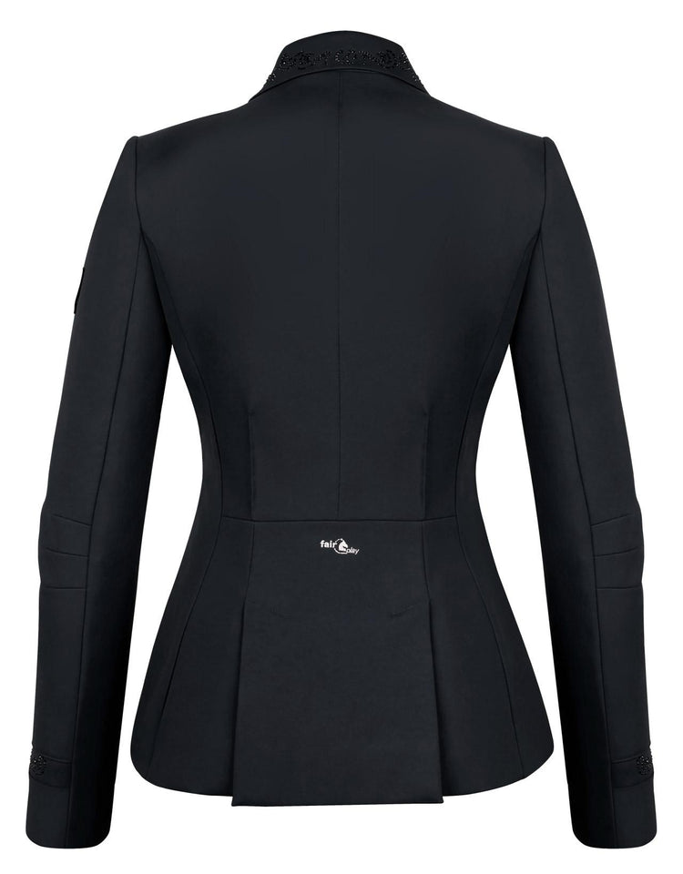 Fair Play Taylor Chic ladies competition jacket with flattering cut and two practical front pockets.