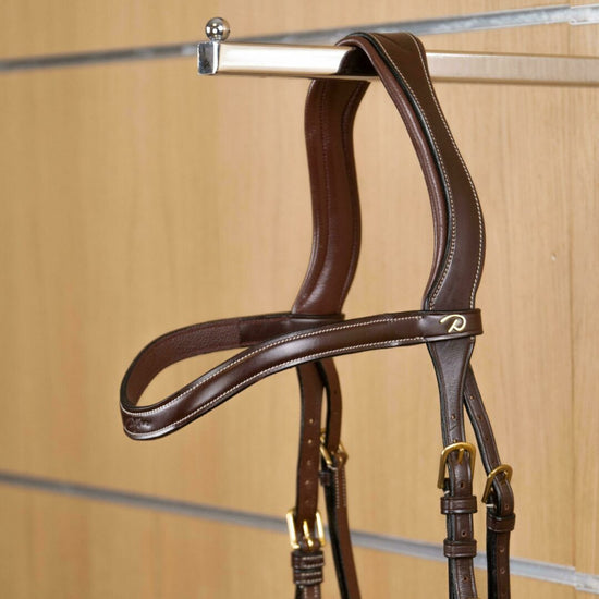 Plain leather browband