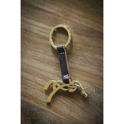 Penelope horse rider keyring for everyday use.