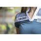 Equestrian polo shirt for riders and everyday horse stable wear.