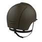Military equestrian helmet in green