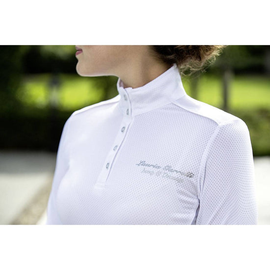 White Long Sleeve Competition Shirt