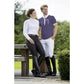 Ladies White long sleeve Competition Shirt