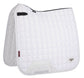 White LeMieux Loire Classic Satin CC Dressage Square
