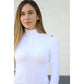 Long sleeve competition riding shirt for equestrian events.