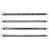 Magic Tack Single Row Long Straight Browband for an elegant horse bridle.