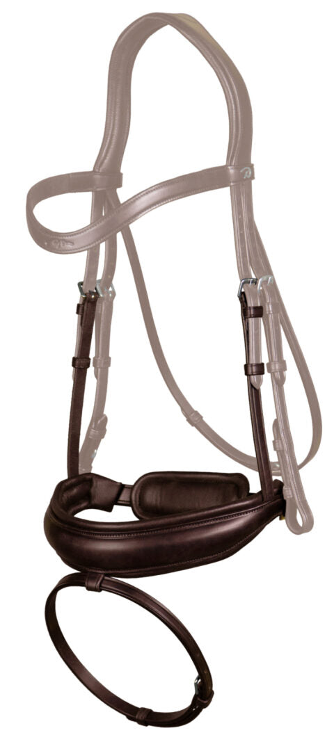 Brown Crank Noseband