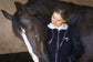 Women’s horse riding hoodie for the stable, leisure and everyday wear.