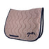 Penelope Art Deco Saddle Pad with an elegant equestrian design.