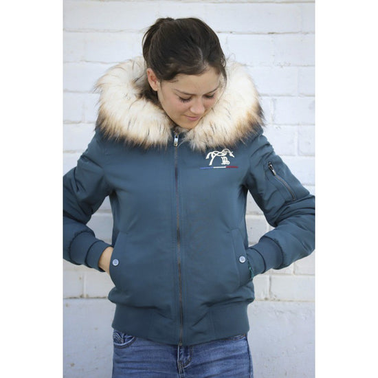equestrian warm winter short jacket for riding
