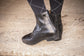 Penelope Celeste riding ankle boots with a practical back zip.