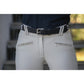 Women’s equestrian riding belt for breeches and competition outfits.