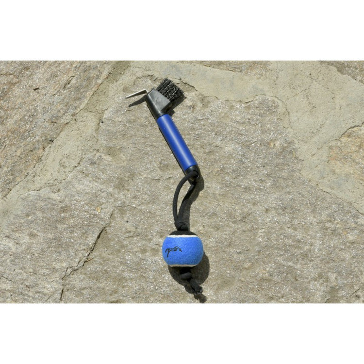 Penelope Ball Hoof Pick for removing dirt and bedding from horse hooves.