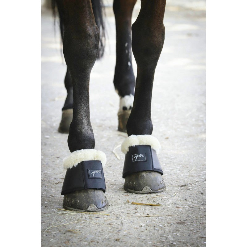 Penelope equestrian overreach boots for everyday horse leg protection.