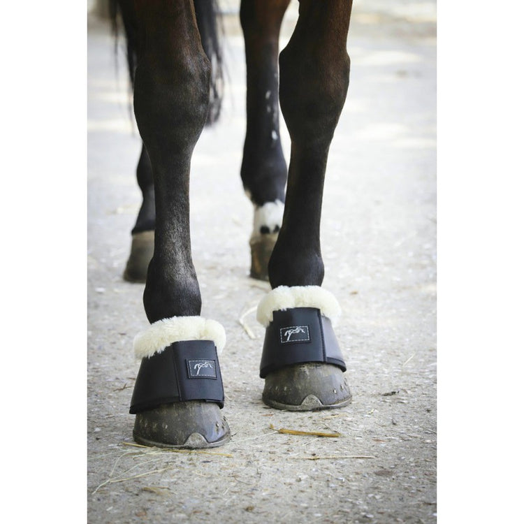 Penelope equestrian overreach boots for everyday horse leg protection.