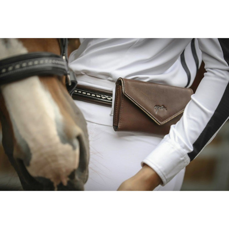 Penelope equestrian phone bag for riding and everyday stable use.