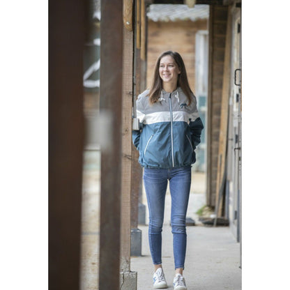 Penelope equestrian windbreaker designed for women riders.