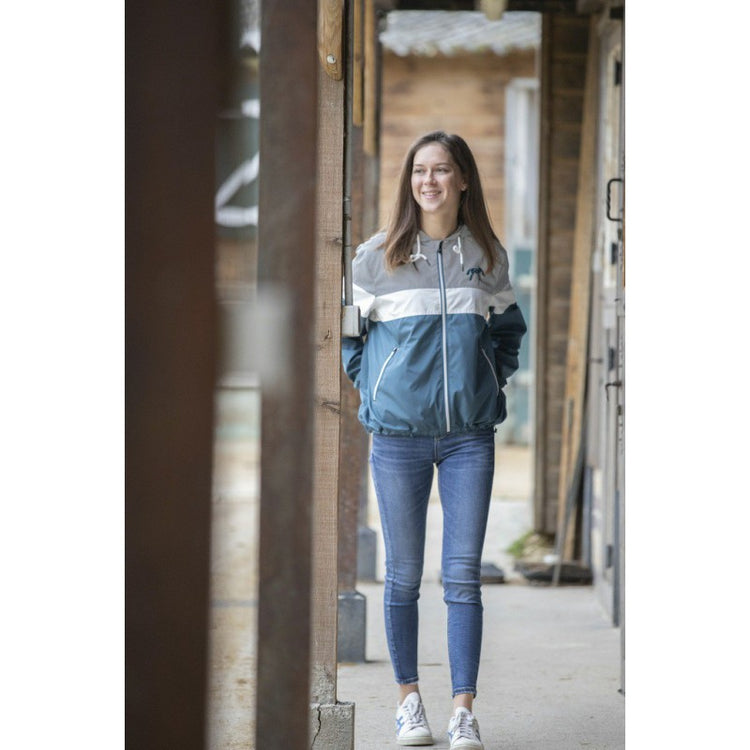 Penelope equestrian windbreaker designed for women riders.
