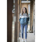 Penelope equestrian windbreaker designed for women riders.
