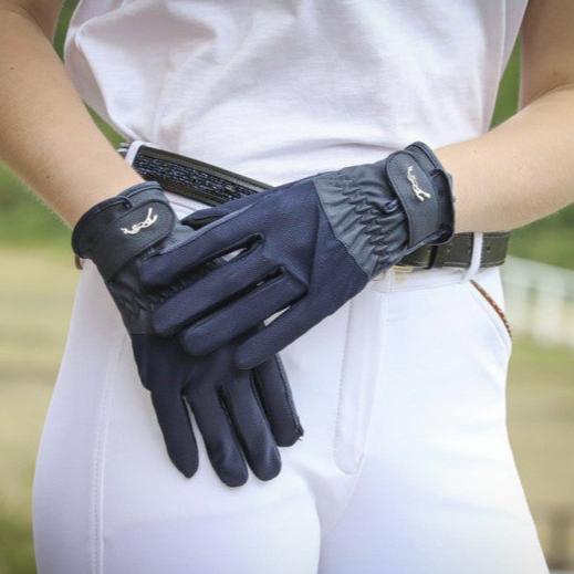 Winter horse riding gloves