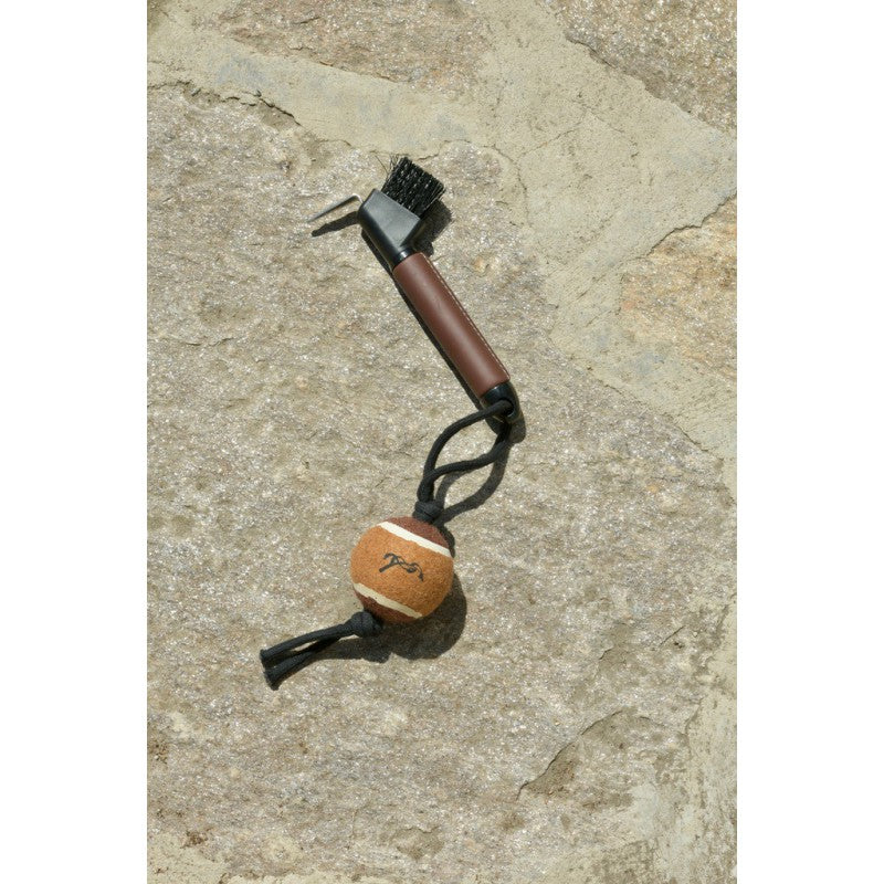 Penelope equestrian hoof cleaning tool for daily horse care.