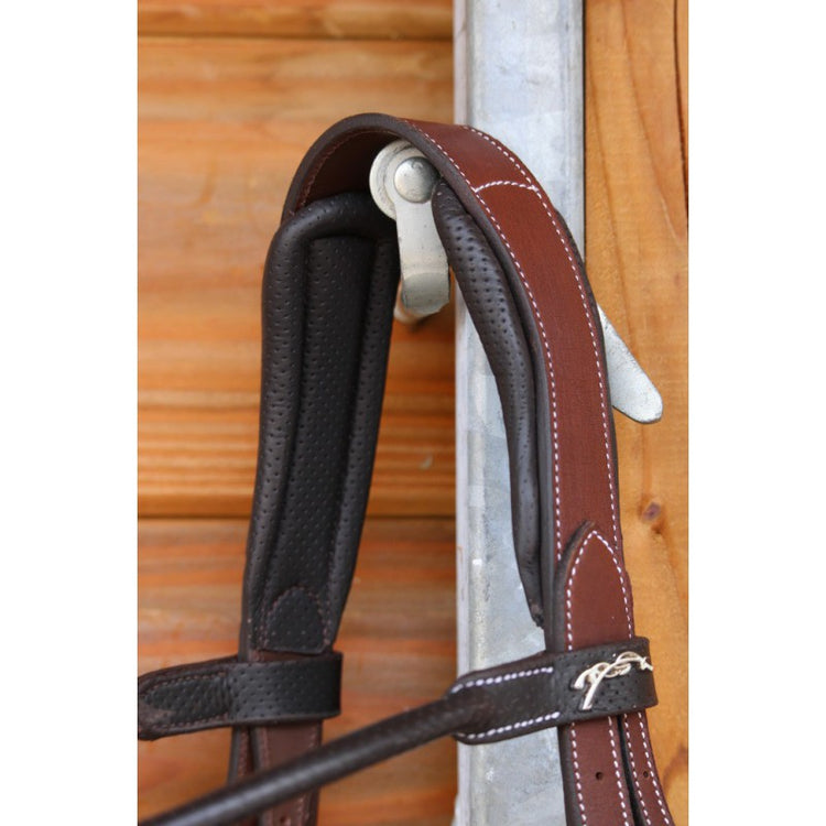 French leather bridle