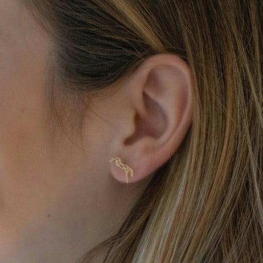 Penelope Millie equestrian earrings for riders and horse lovers.