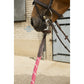Penelope pink horse lead rope with a thick and comfortable grip.