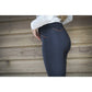 Comfortable full seat breeches with mid rise waist