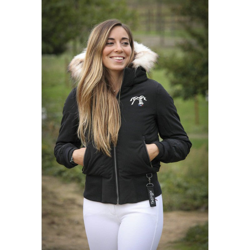 Penelope Step Winter Jacket for women with warm teddy fleece lining.