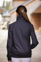 Airbag compatible riding jacket for women and equestrian sport.
