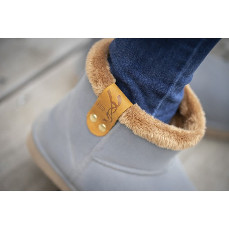 Penelope warm equestrian boots for women at the stable and horse shows.