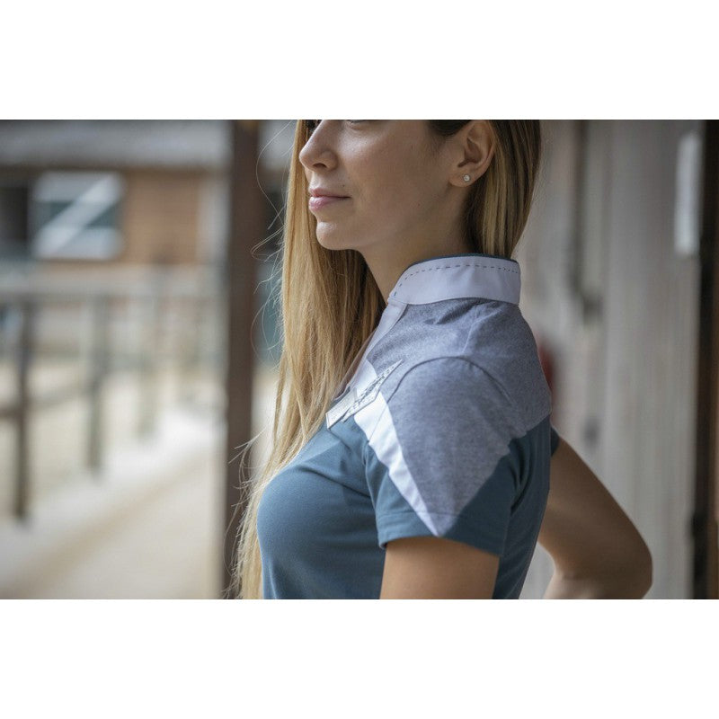 Penelope women’s riding polo shirt for training and everyday wear.