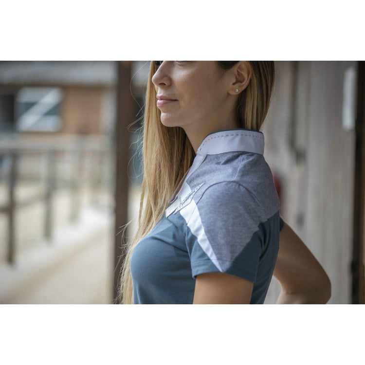 Penelope women’s riding polo shirt for training and everyday wear.