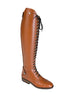 Cognac Polo boots for horse riding
