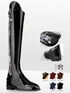 Patent Dressage Tall Boots with bling
