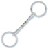 Stübben 2in1 horse bit with freely moving loose rings.