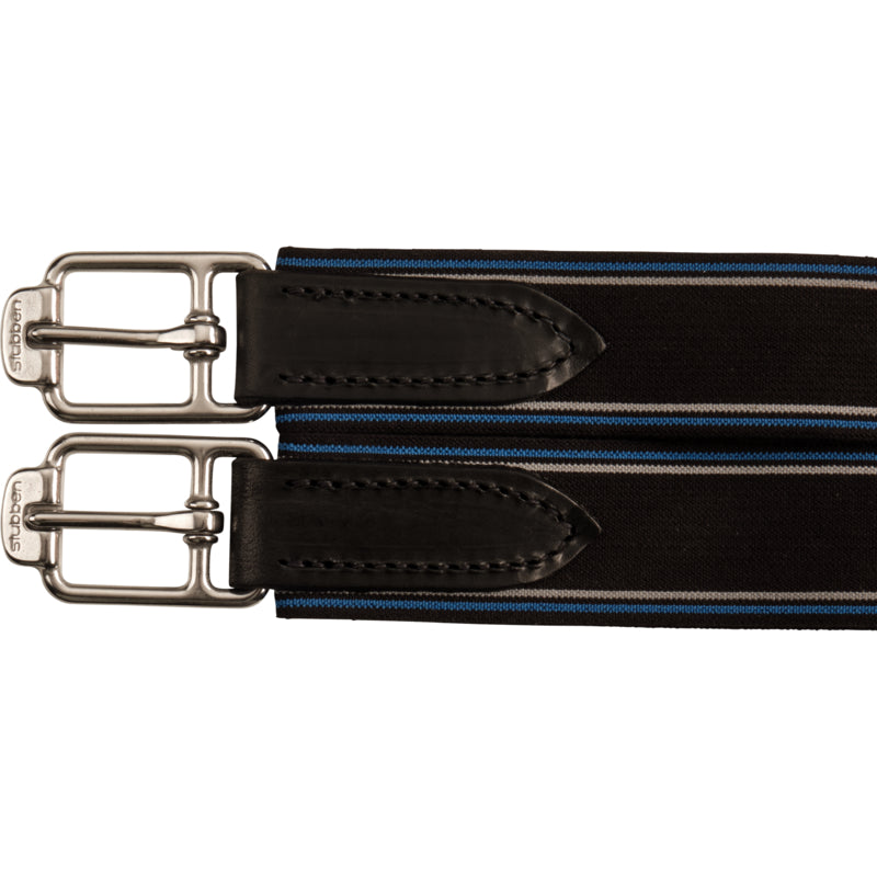 Stübben Stud Girth Contour designed for a secure jumping saddle setup.