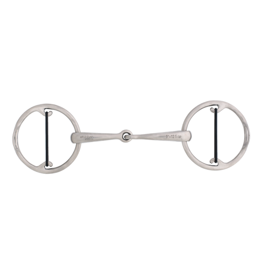 Stübben Bucephalus Bit featuring a classic single-jointed mouthpiece.