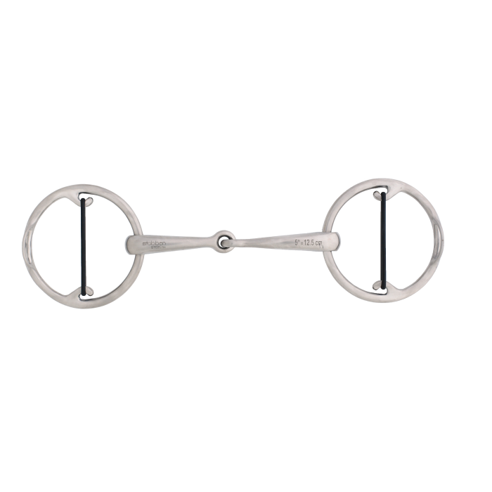 Stübben Bucephalus Bit featuring a classic single-jointed mouthpiece.