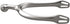 Stübben Dynamic Dressage Spurs with distinctive toothed rowels.