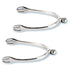 Pair of Stübben Soft Touch riding spurs featuring the streamlined Dynamic design.