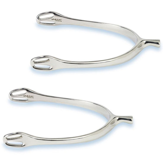 Stübben Dynamic Spurs featuring a compact 20 mm neck for precise leg aids.